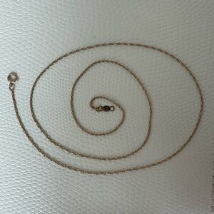 Solid Gold Singapore Chain